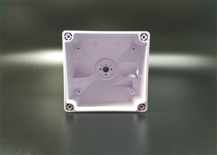 Caja óptica blanca de la fuente del diseño/de alimentación de las luces de calle del moldeo a presión por encargo LED del OEM/del ODM