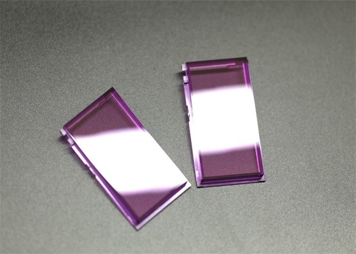 El diseño/la emisión delantera de la cara por encargo del OEM/del ODM combinó la PC púrpura 46.49x26.8x1.2 milímetro del sensor dimensional