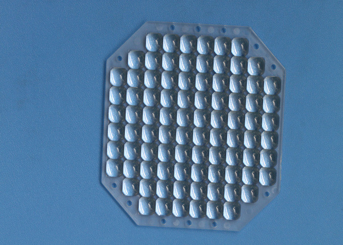 Capa descolorida del arsenal plástico PMMA 81.5x69.5x6.0 AR de la lente del diseño/de la longitud por encargo del OEM/del ODM los 81.5MM 